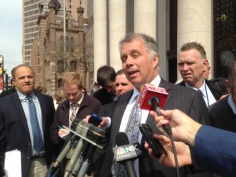 Reid H. Weingarten after Rowland's arraignment. He's made no public comments since then.