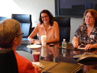 Mary Jo Andrews, Beverly Brakeman and Carol Poehnert are part of a group of mothers of children with serious mental illness who share tips, support each other and are now making recommendations to policymakers about improving mental health services in Connecticut.