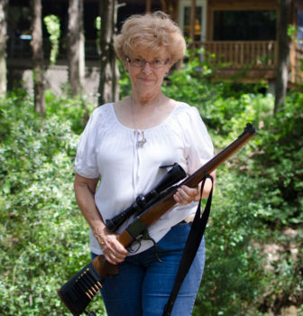 Texas State Rifle Association lobbyist Alice Tripp says she didn’t start shooting guns until later in life despite having an interest in hunting as a young girl. (Photo by Natalie Krebs/News21)