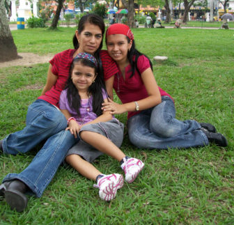 Gladys Edith Jimenez Vasquez, Jesslyn Jimenez, and Suidy Jimenez a few years ago in one of the last pictures of the three together.