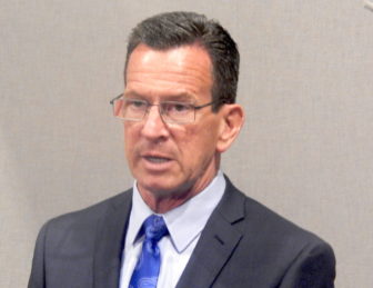Gov. Dannel P. Malloy comments on state budget negotiations.