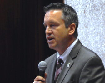 Sen. Rob Kane of Watertown, ranking Republican member of the Appropriations Committee