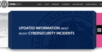 The website for the U.S. Office of Personnel Management features updates on the hacking of the agency's data.