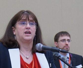 Daria Novak accepts the endorsement in the 2nd District.