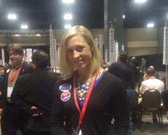 An early volunteer, Susan Hatfield of Pomfret, is a Trump delegate.