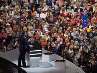 Ted Cruz congratulated Donald J. Trump without endorsing him.