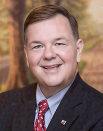 Rep. John Frey, one of three sergeants-at-arms for the Republican convention.