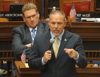 House Majority Leader Joe Aresimowicz defending the incentives.