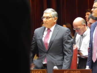 Senate Republican President Pro Tem Len Fasano on opening day of the 2017 legislative session.