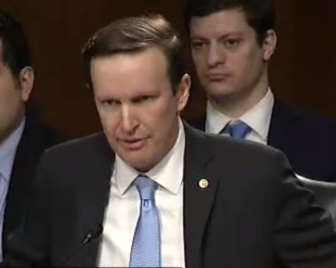 Sen. Chris Murphy questions secretary of state nominee Rex Tillerson.