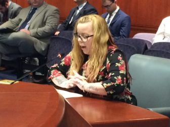 Christina E. Capitan, a patient liaison for Prime Wellness of Connecticut, spoke in favor of permitting the use of marijuana for opioid withdrawal.