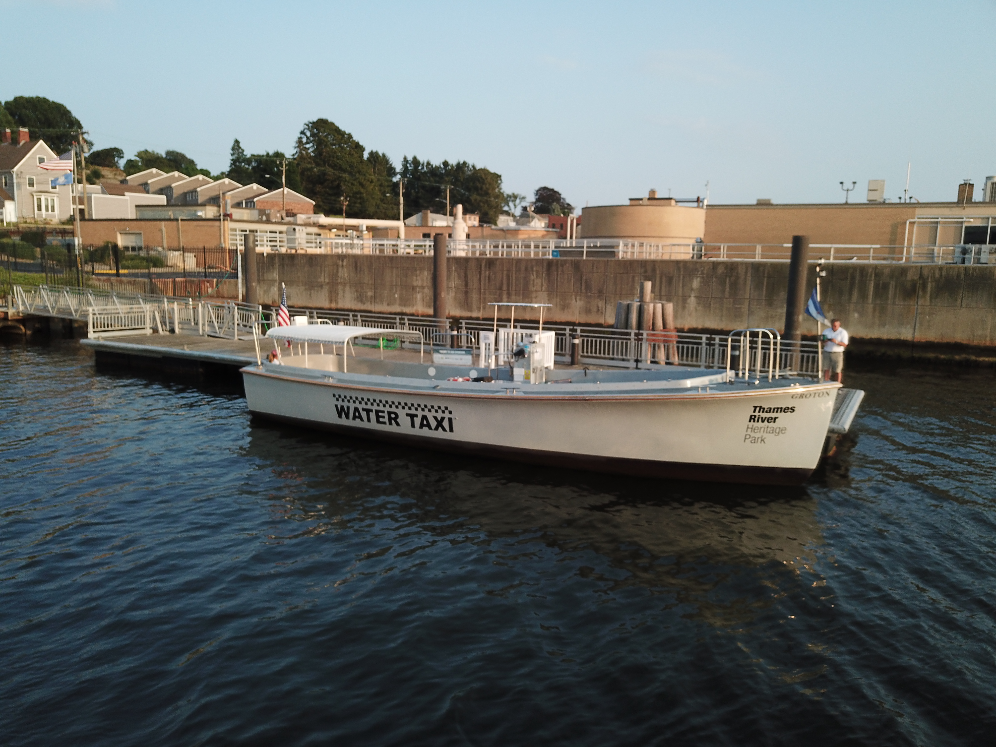 Image result for water taxi connecticut thames river